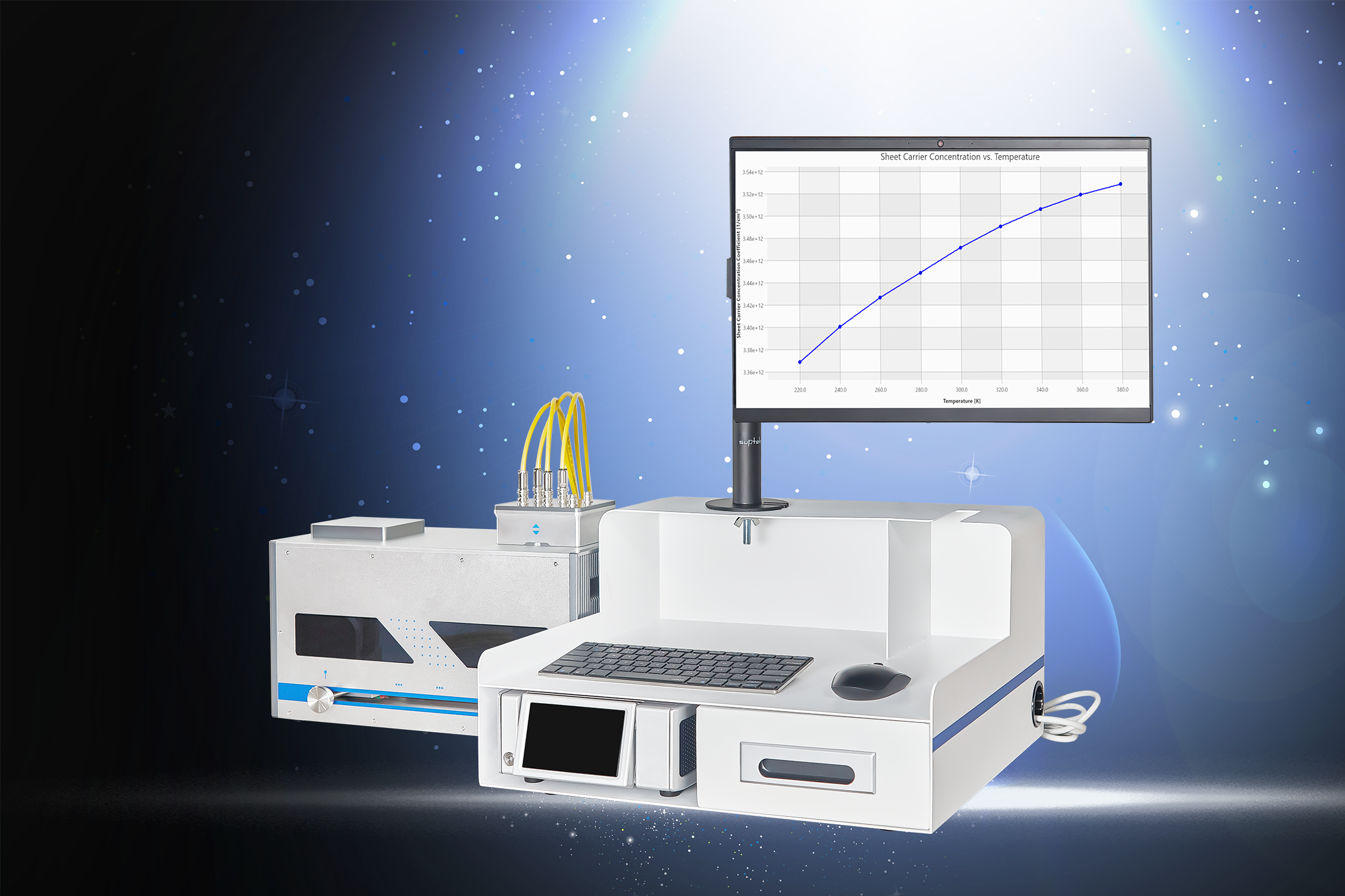 2024年3月深圳某公司在上海博彩app购买的永磁铁室温霍尔测试系统HSPM-07RT交付完成