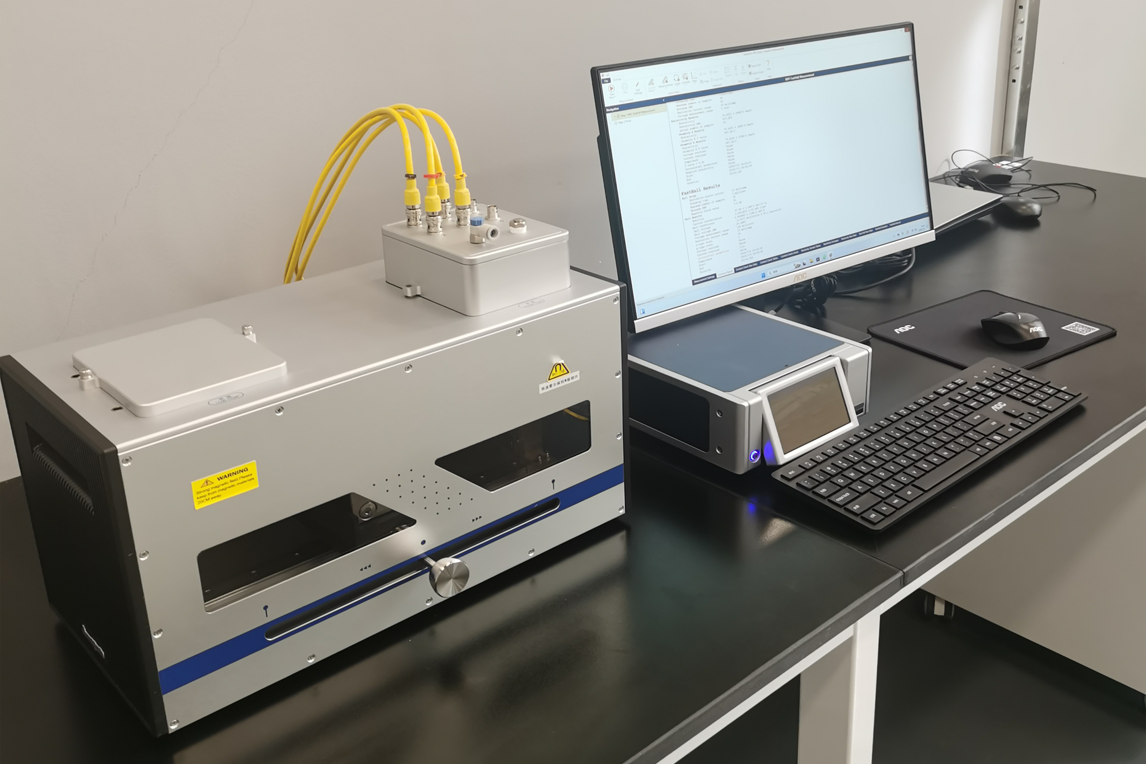2024年7月深圳某大学在上海博彩app购买的永磁铁室温霍尔测试系统HSPM-07RT交付完成