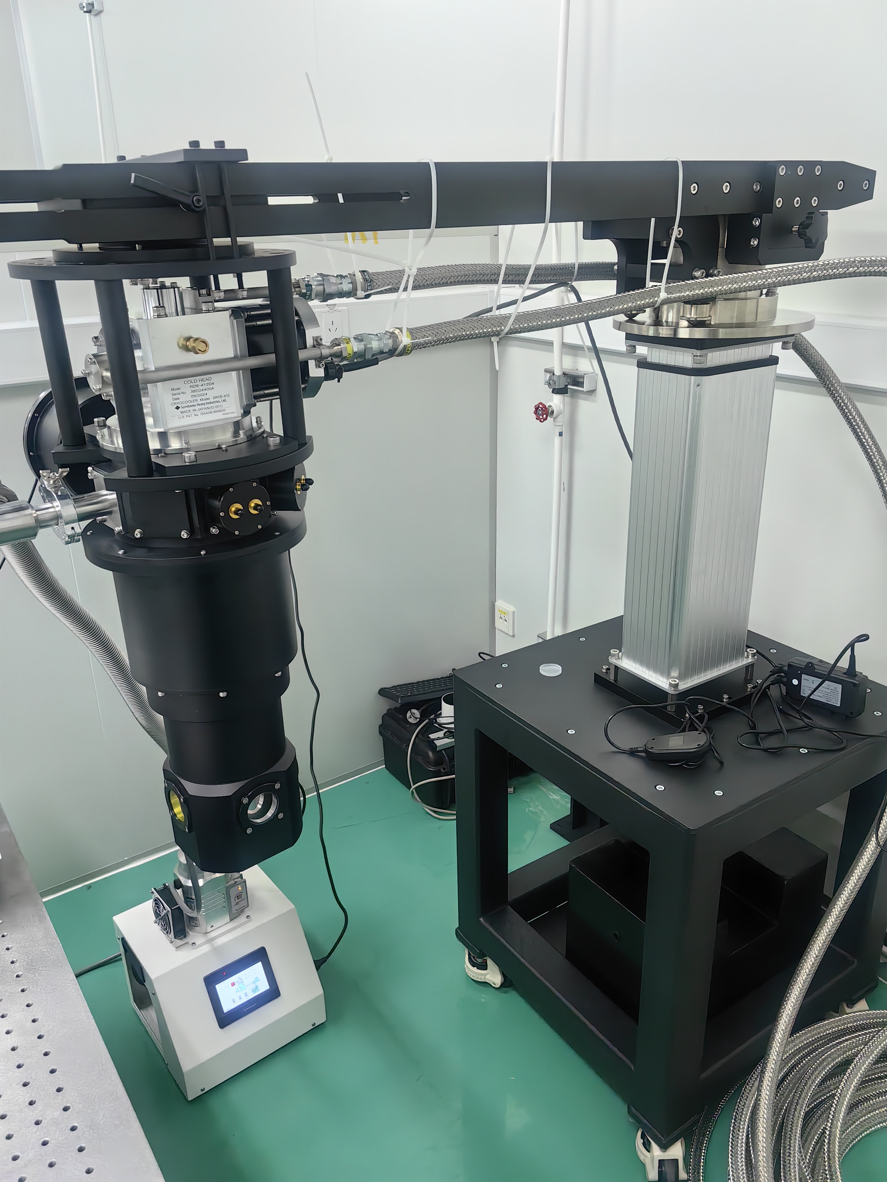 2025年1月上海某研究所在上海在线博彩平台购买的4K闭循环低温恒温器交付完成