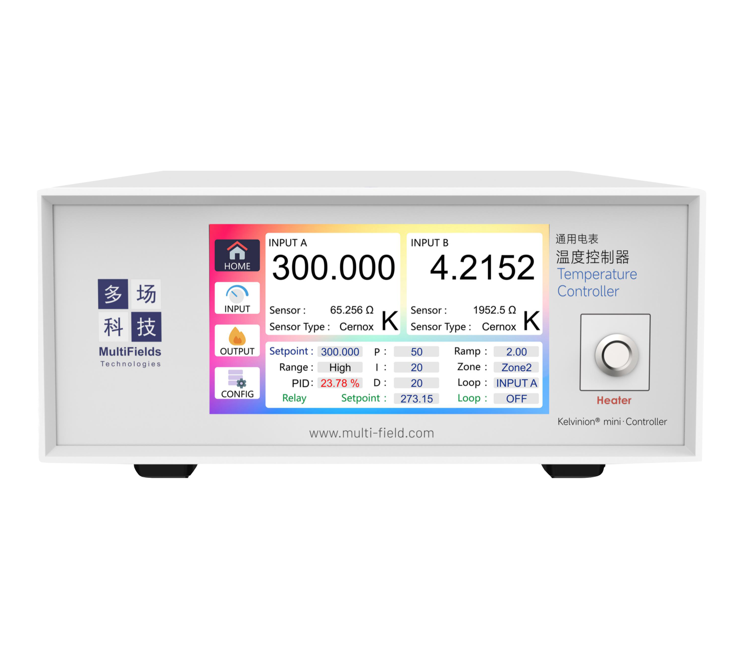 2通道低温温控仪